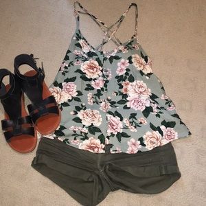 Floral Summer Tank-Top